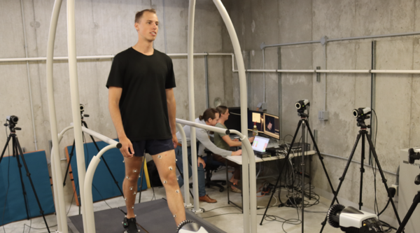 Jakob Tortorelli, Elise Cole and Dr. Mike Asmussen conduct research in Asmussen’s lab at the VIU Nanaimo campus