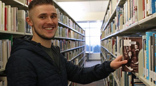 Liberal Studies alum Braedan Zimmer