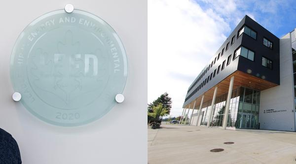 Ralph Nilson Centre for Health and Science LEED Gold Certified