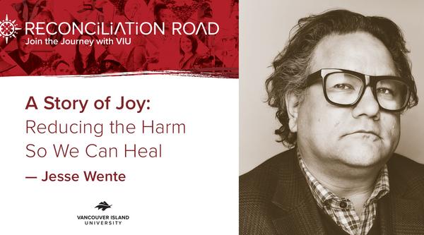 Jesse Wente, VIU's 2020 Indigenous speaker