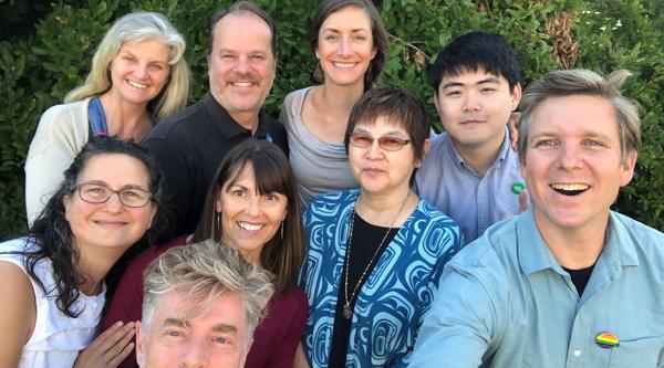 Group shot of the VIU counselling team