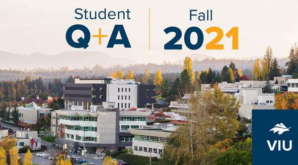 Aerial view of VIU campus