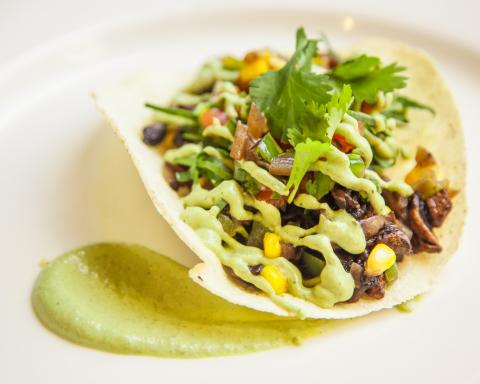 VIU Culinary Arts mixing it up at plant-based foods training event. 