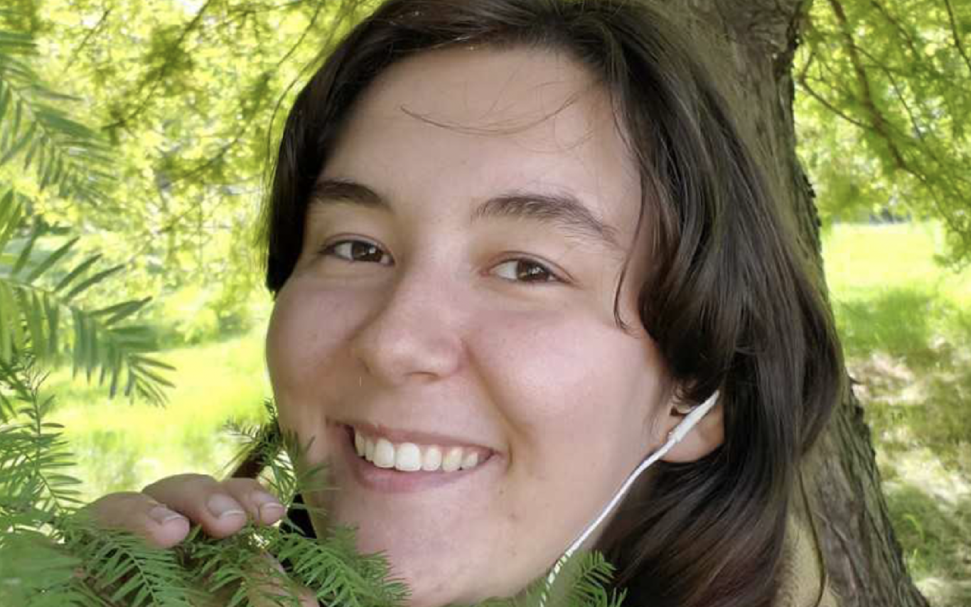 Lindsay Folland smiles for the camera