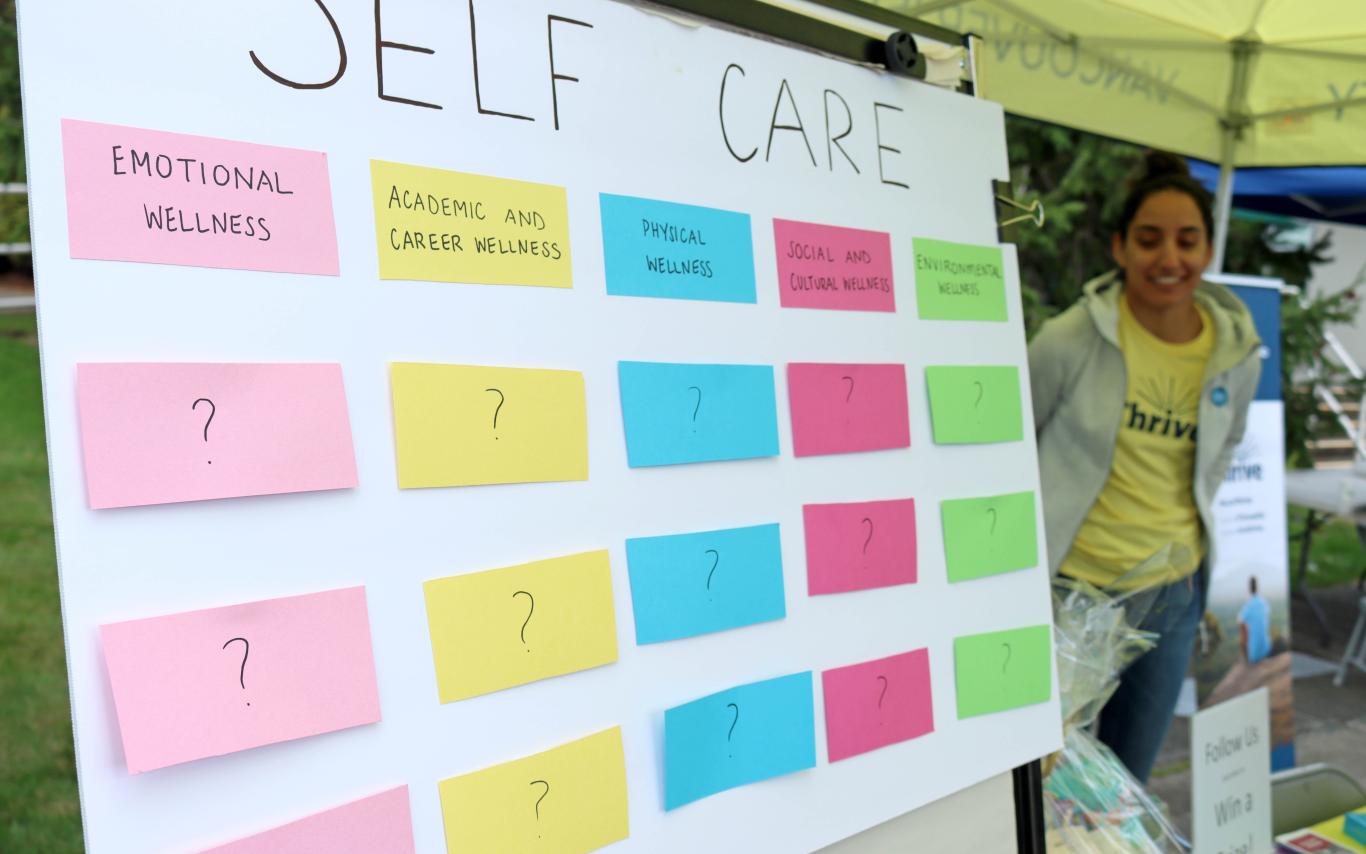 Thrive self-care booth